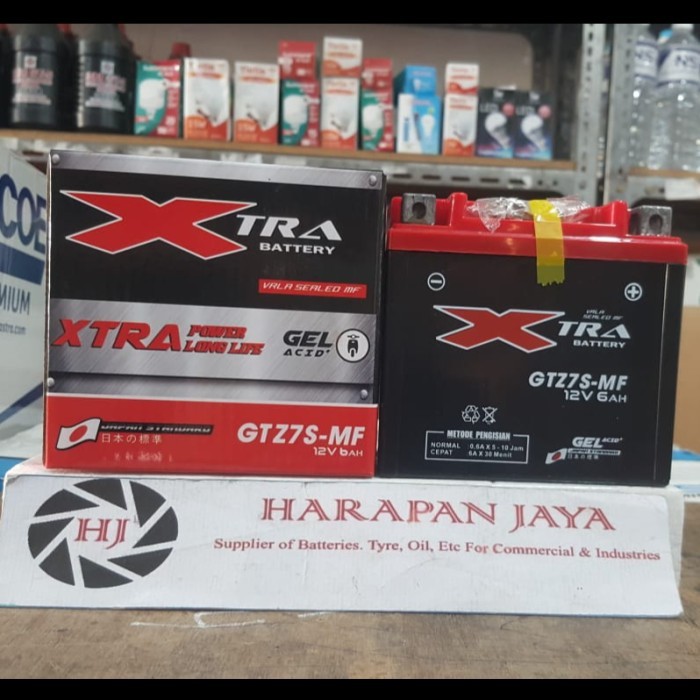 AKI MOTOR XTRA GTZ7S (6AH) GEL