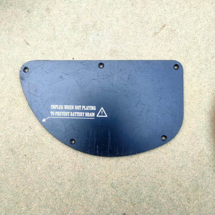 Cover Cavity Tutup Wiring Gitar - Bass