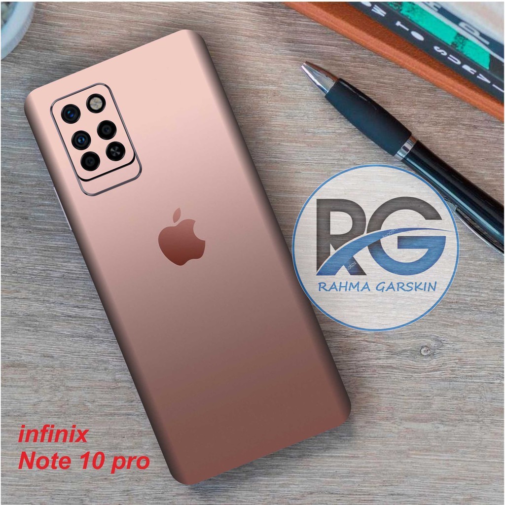 

Infinix Note 10 Pro Casing/Case Stiker Skin Wrap CUSTOM - Premium Quality
