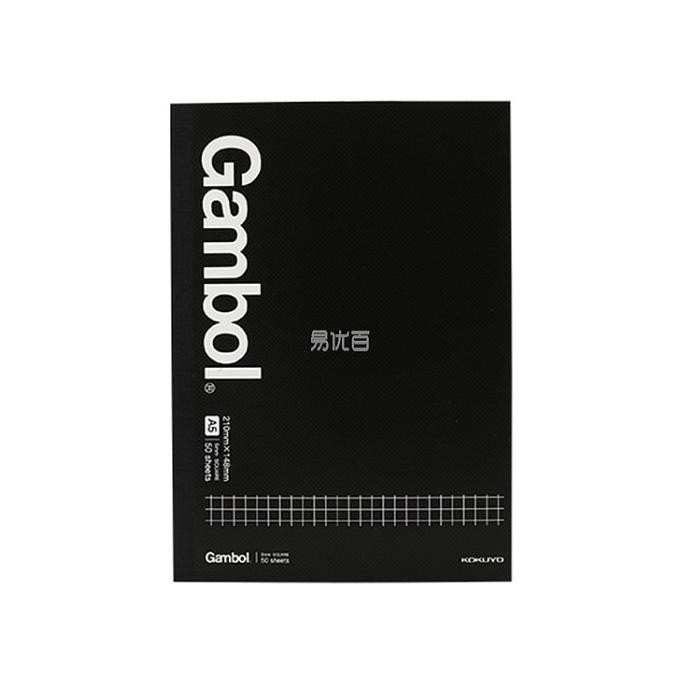 

BARU KOKUYO GAMBOL BINDING NOTEBOOK (BLACK) A5/80 PAGES WCN-GNB3853