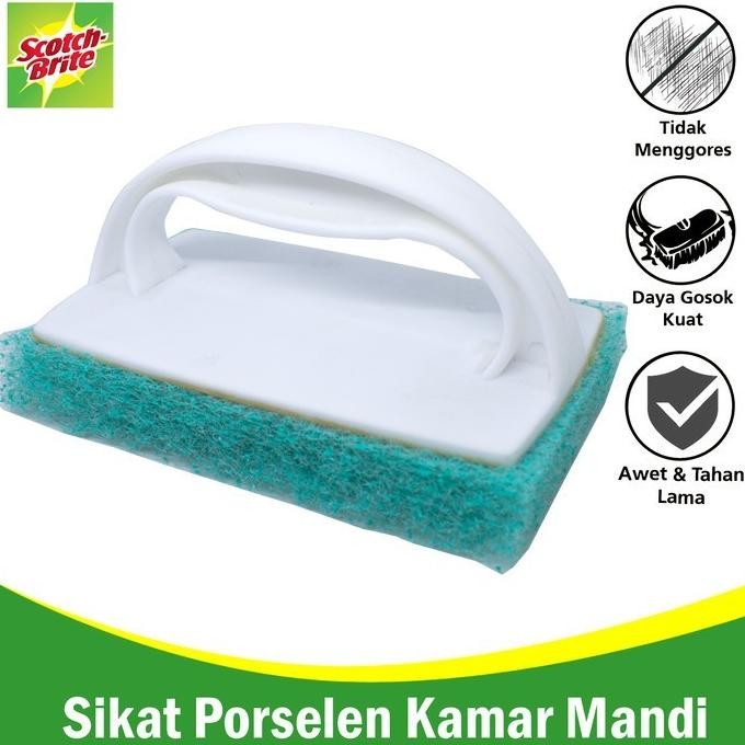 

BARU SIKAT PORSELEN KAMAR MANDI PAD ID-42 SCOTCH-BRITE