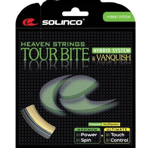 Senar Raket Tenis Solinco Tour Bite X Vanquish Hybrid System