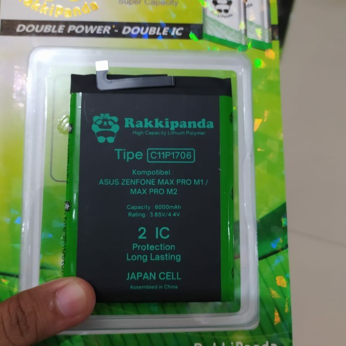 Batre Baterai Batrai Rakkipanda Asus Zenfone Max Pro M1/Max Pro M2