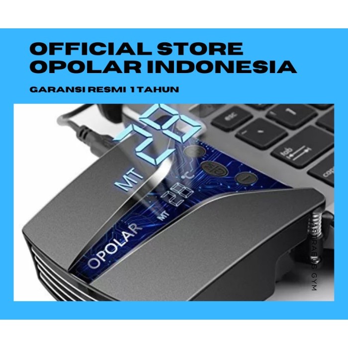 Opolar Laptop cooler with temperatur display LC-06