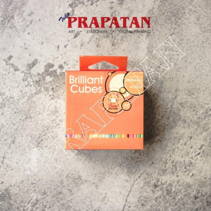 

BARU PRONTO BRILLIANT CUBES / STICKY NOTES 75X75MM 400PCS