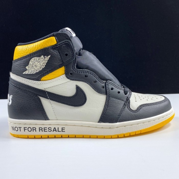 AJ 1 Retro High Not For Resale Varsity Maize