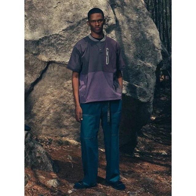 Gramicci x and wander Patchwork Wind Tee