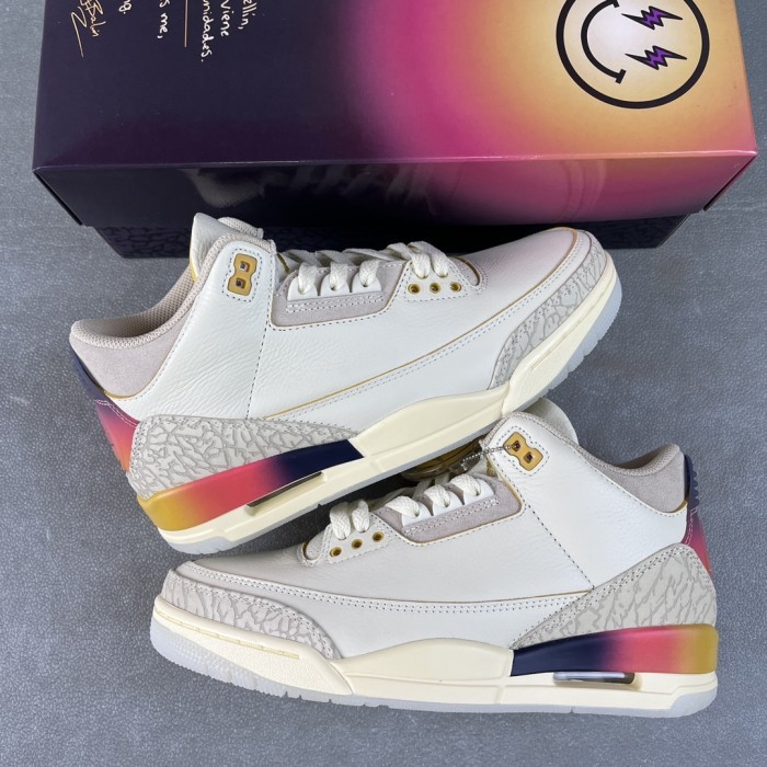 J. Balvin x Air Jordan 3 Retro 'Medellin Sunset' FN0344-901