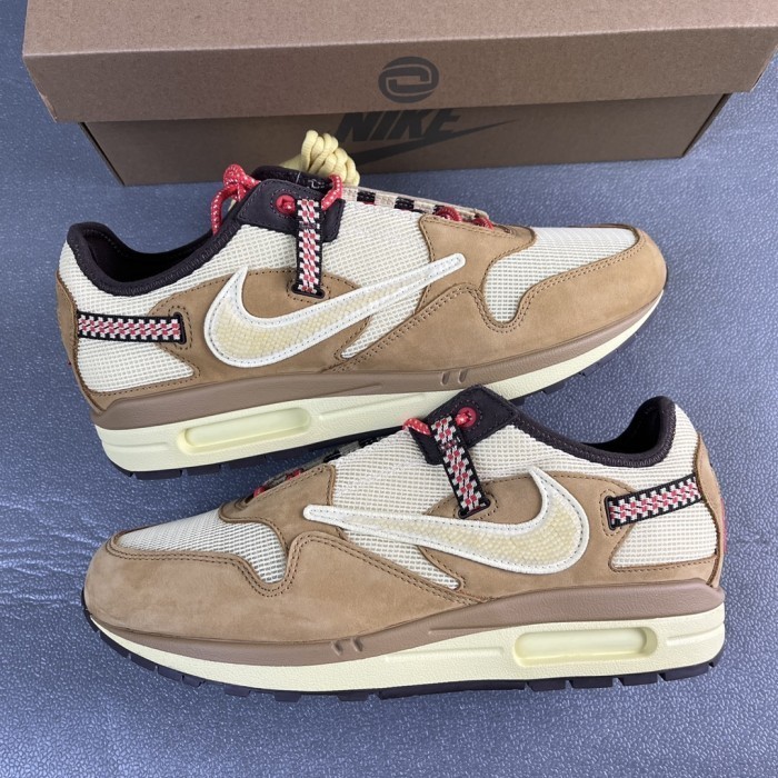 Nike Air Max 1 Travis Scott Cactus Jack Wheat Lemon Drop