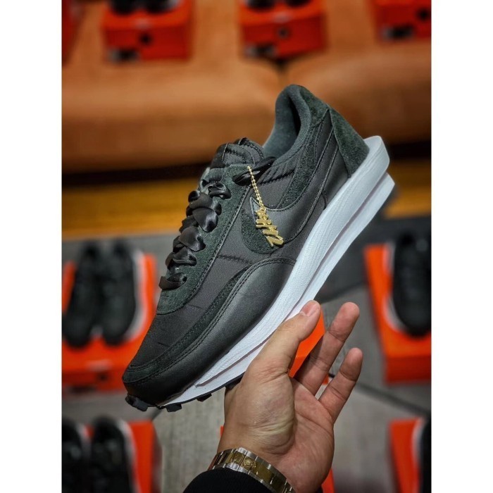 Sacai x Nike LD Waffle Nylon Black