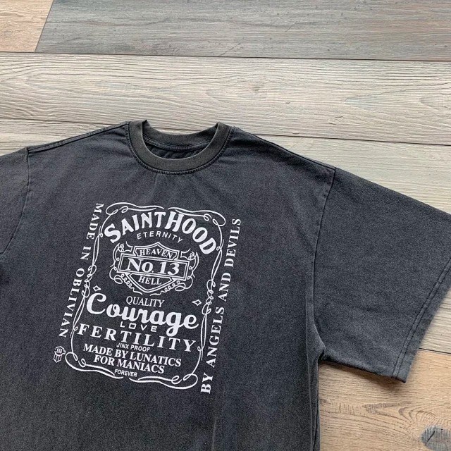 Saint Michael x NEIGHBORHOOD Skull Biker Tee