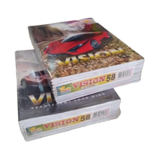 

Discount Buku Tulis Isi 58 Vision [1 Pak=10 Buku]