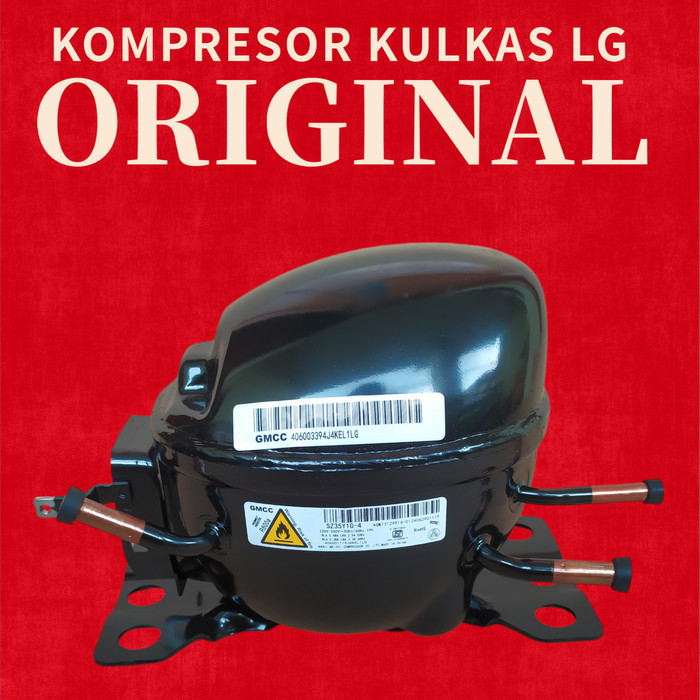 KOMPRESOR KULKAS LG 1PINTU 1/8PK ORIGINAL