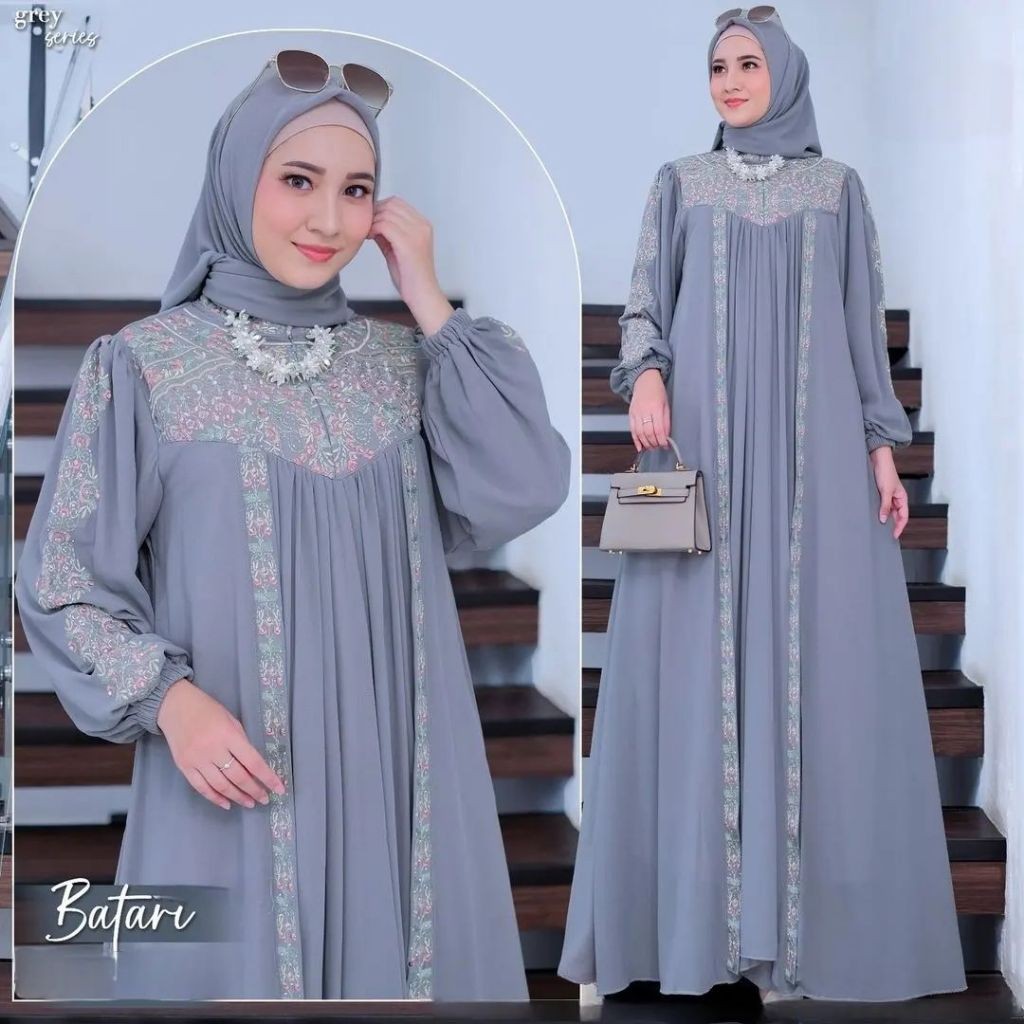 Gamos Anaya Arab Saudi Maxy Abayys Terbaru2025 Abayaa Lebaran Wanita Pakean Muslim Jumbp Gamis Baju 
