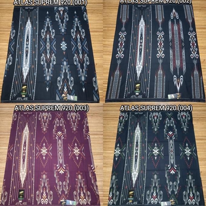 Sarung Atlas Super Premium 920 - Sarung Atlas Premium Original Gold Kualitas Premium