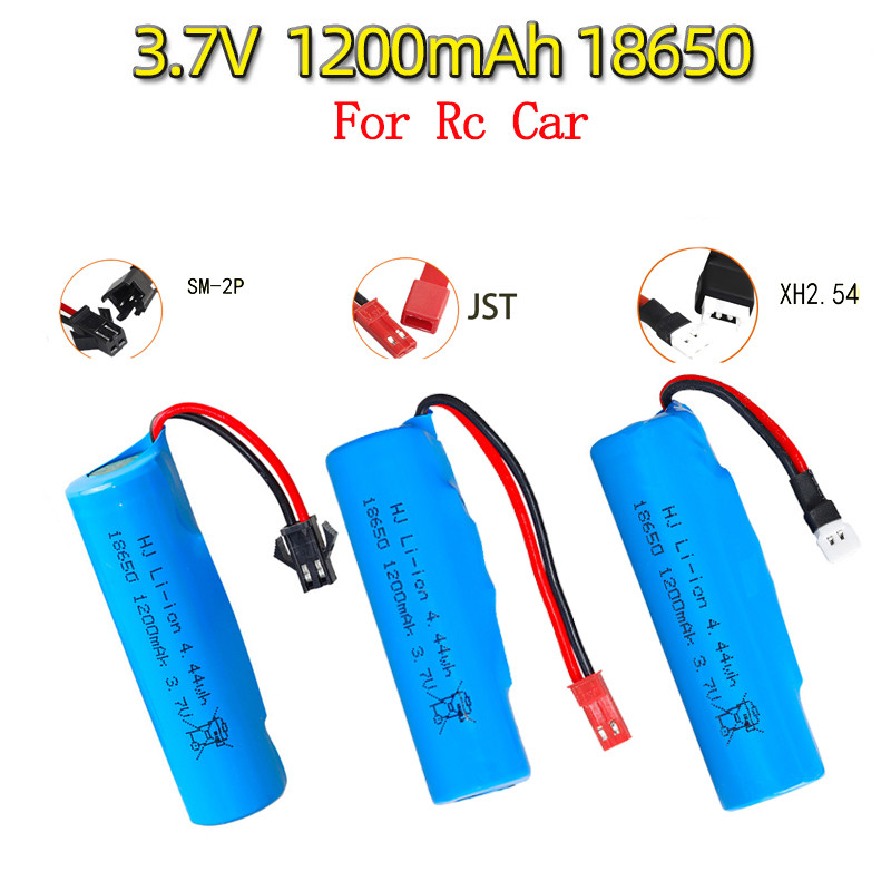3.7v 1200mah 18650 Lithium Battery Recharab Battery For