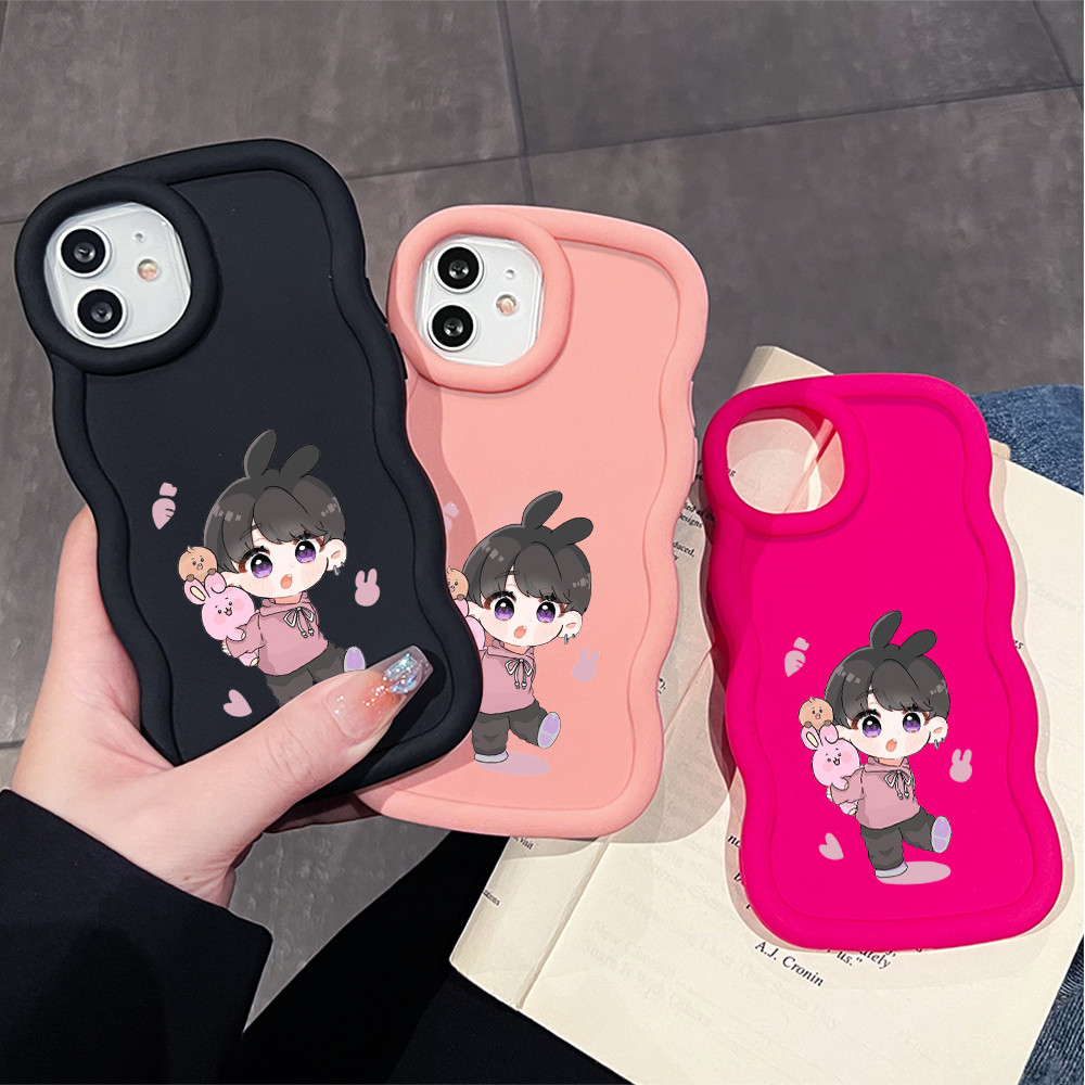 Premium Case Samsung Casing Samsung Motif BTS Cartoon Case Samsung Compatible for Samsung A03 A04 E 