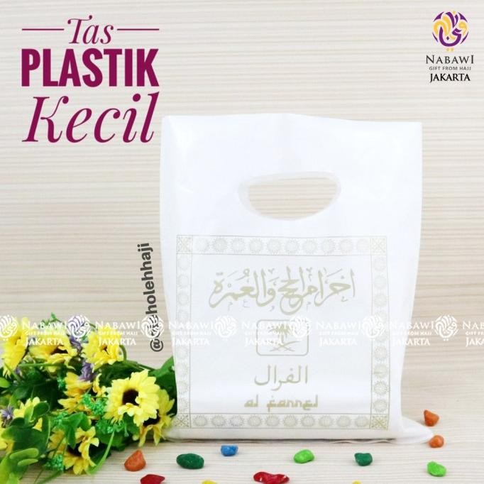 

Trending! Tas Haji Plastik Kecil / Tas Souvenir Oleh Oleh Haji dan Umroh