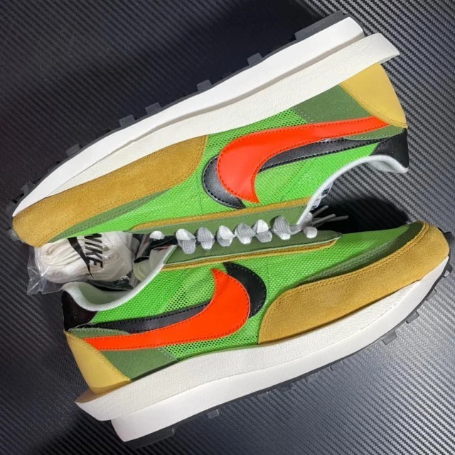 sacai x Nike LD Waffle Green Gusto