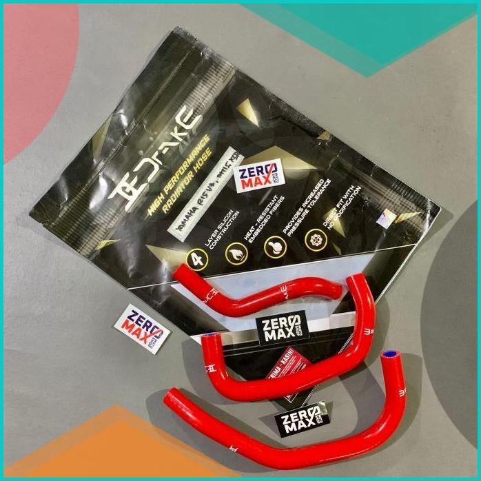 Selang Radiator DRAKE Yamaha WR155R WR 155R WR155 WR 155 R Merah 11OKT