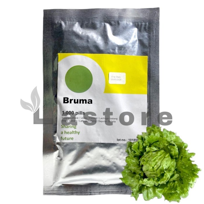 benih selada bruma rz 1000 pills