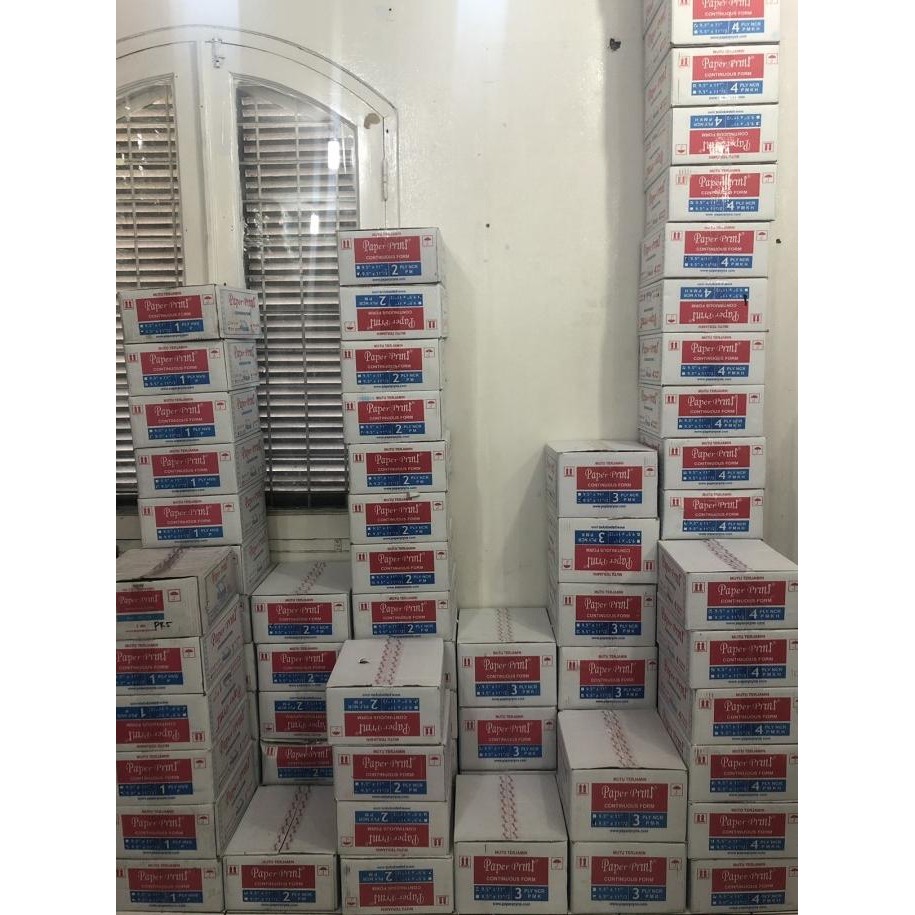 

Kertas Continuous Form 3ply/2 Paper Print