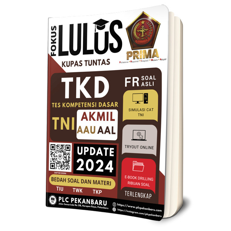 Buku Tkd Tes Tni Ad Aau Aal Paket Lengkap Terupdate 2024 Terlaris 100 % Original