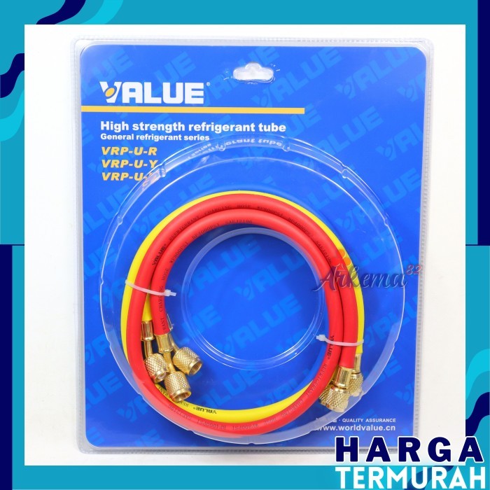 SELANG MANIFOLD VALUE R410 R32 SLANG MANIPOLD PENGISIAN FREON AC R32