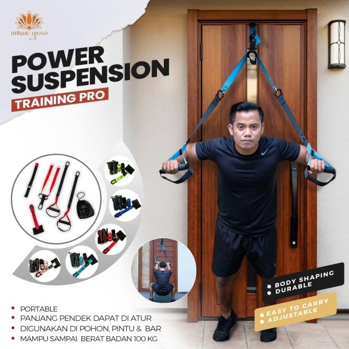 NEW Trx Suspension Training Fitness Yoga Workout / Alat Olahraga / TRX PRO