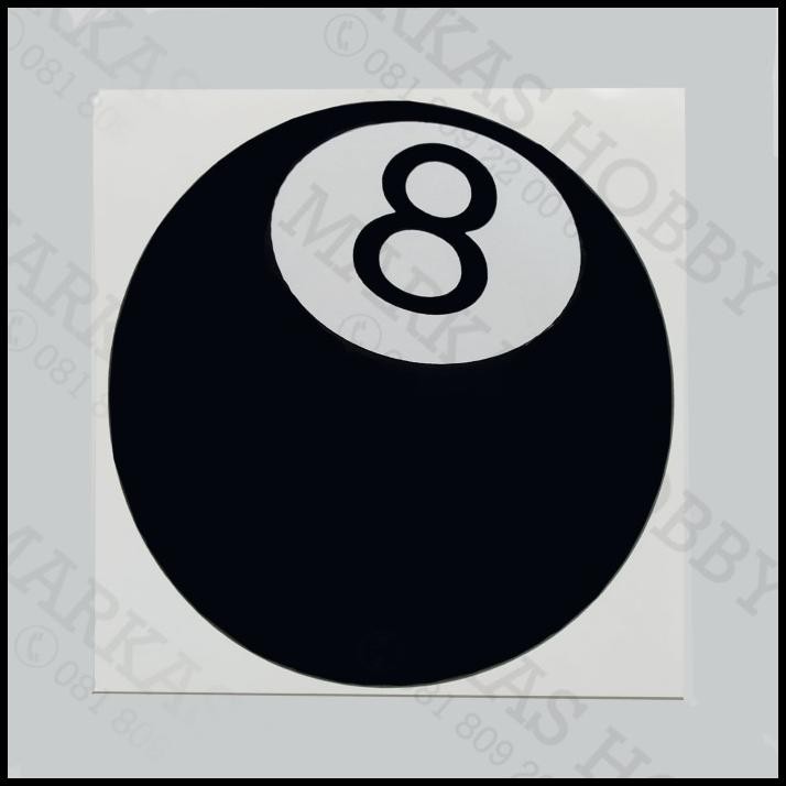 

TERBARU STIKER EIGHT BALL BLACK AND WHITE !!!!!!