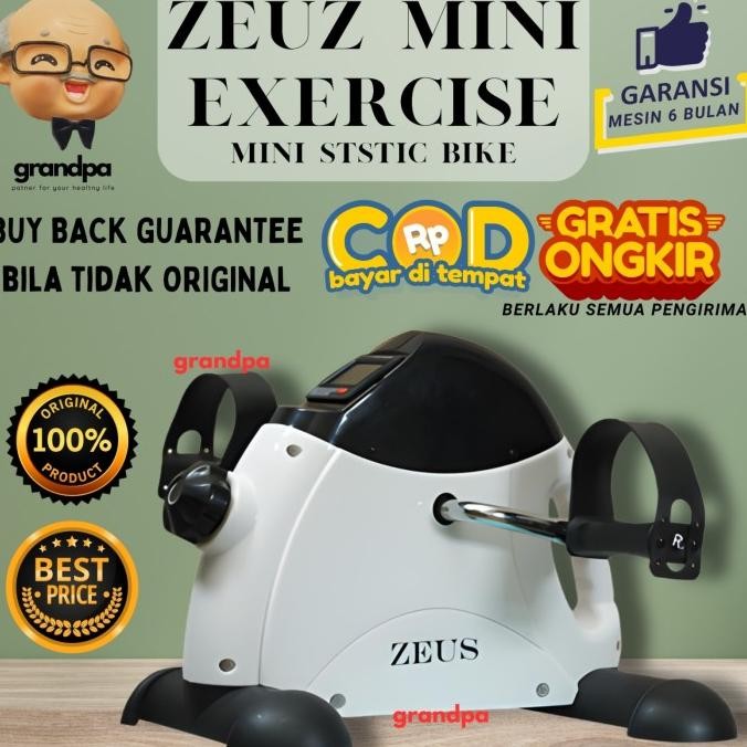 HARGA DISC - Zeus Mini Bike - Zeus Mini Elektrik Bike_Sepeda Statis Terapi