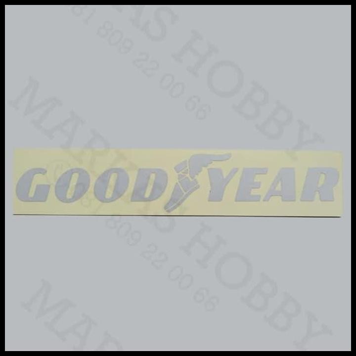 

BEST DEAL STIKER STICKER GOODYEAR WHITE OF TEXT !!