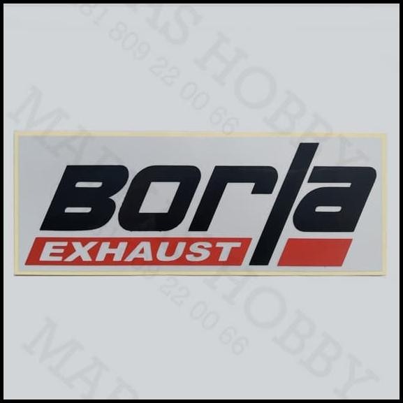 

DISKON STIKER BORLA EXHAUST COLORIZED !!!!!