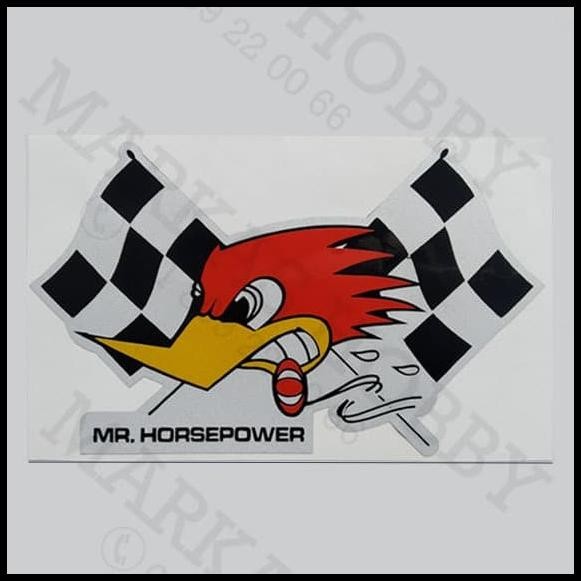 

HOT DEAL STIKER MR HORSEPOWER WITH FLAG COMBINATION !!!!!!