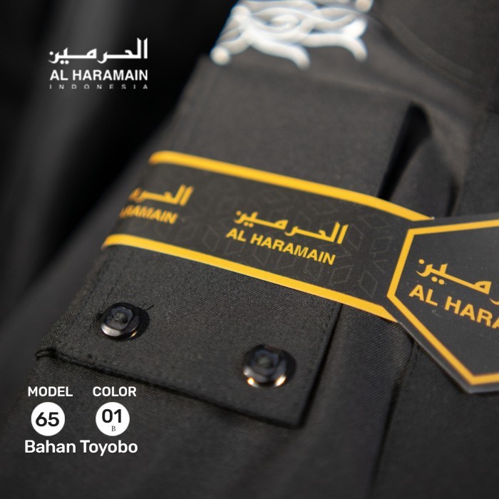 Al Haramain Jubah / Gas Pria Remaja Manset Bordir (65)