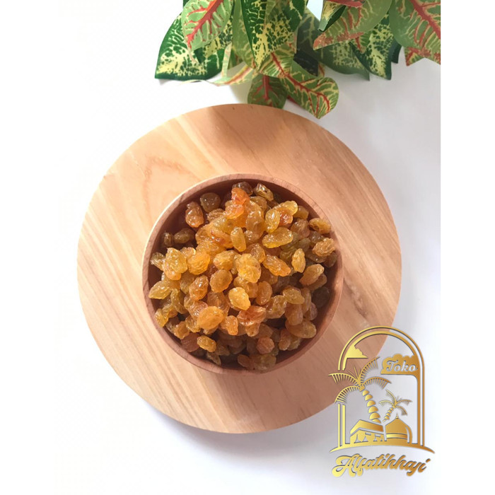 

Ready - Kismis Golden Raisin Premium / Kismis Manis / Kismis Arab 500Gr