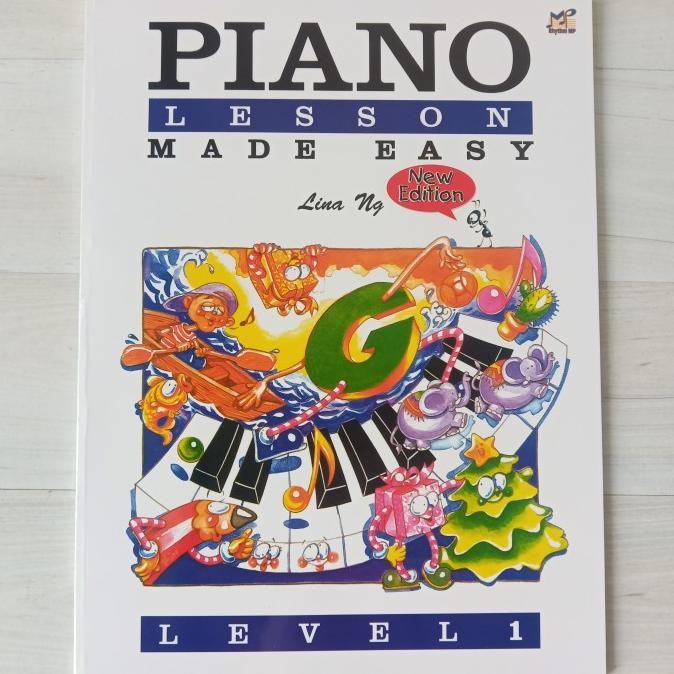 

Piano Lesson Made Easy Level 1/2/3 Lina Ng - Buku Belajar Piano Pemula Original Dan Terpercaya