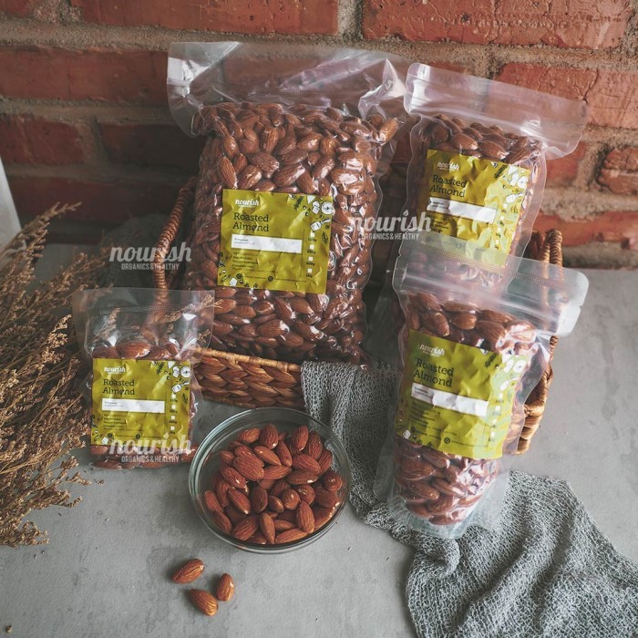 

Wildanskuy - Almond Panggang Original (Roasted Almond Plain) 500 Gr