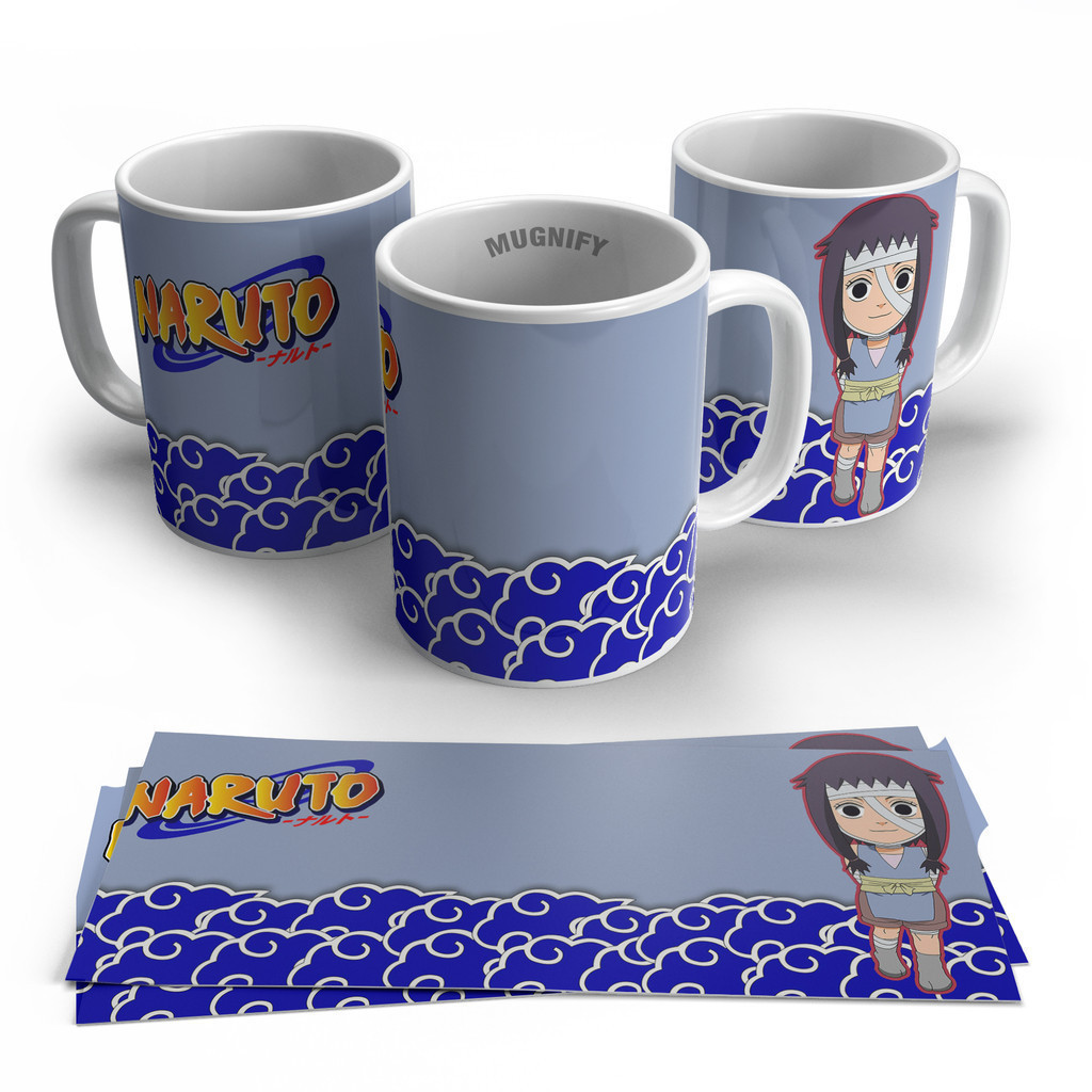 Gelas Mug Bergambar Naruto | Kado Hadiah Gelas Mug Kartun Naruto