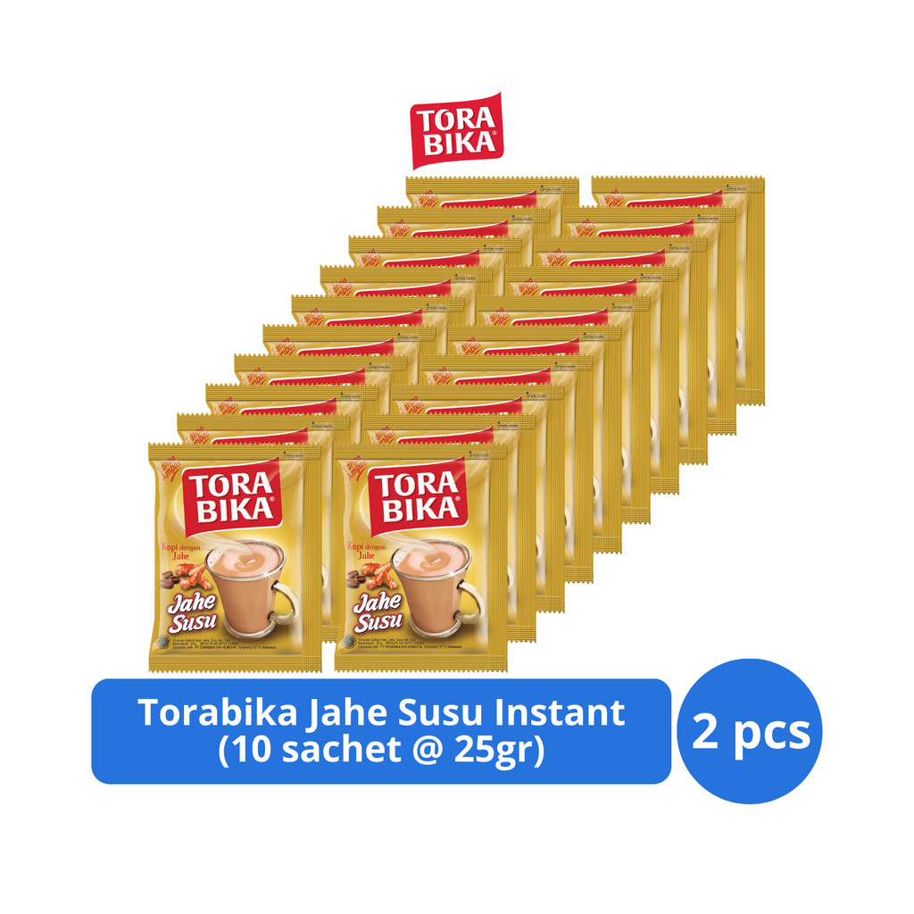 

Torabika Jahe Susu Instant 10s @ 25gr x 2 pcs