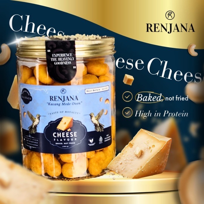 

Ready Renjana Coated Cashew - Kacang Mente Mete Mede Cheese