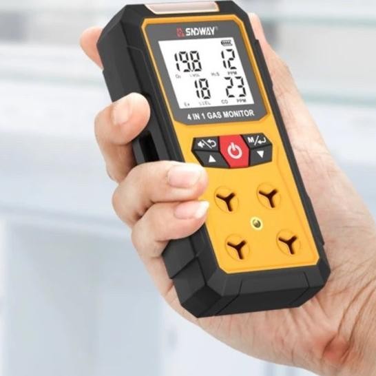 Best Produk Sndway Sw-7500A 4 In 1 Gas Detector Toxic Carbon Monoxide Combustible