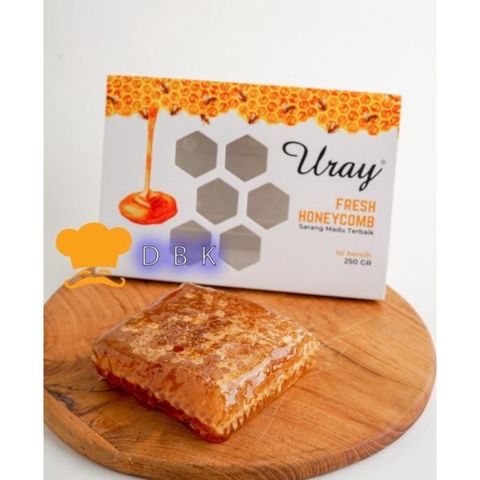 

Madu Uray Comb Honey 250gr sarang madu honey comb [terbaik]