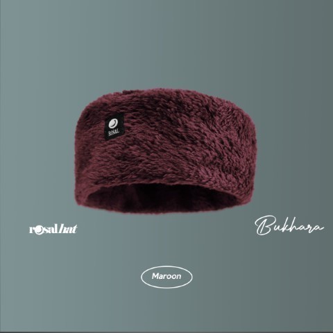 Bisa COD Peci Bukhara ROSAL - Peci Bulu Rusia Songkok Pria Murah - Maroon U214
