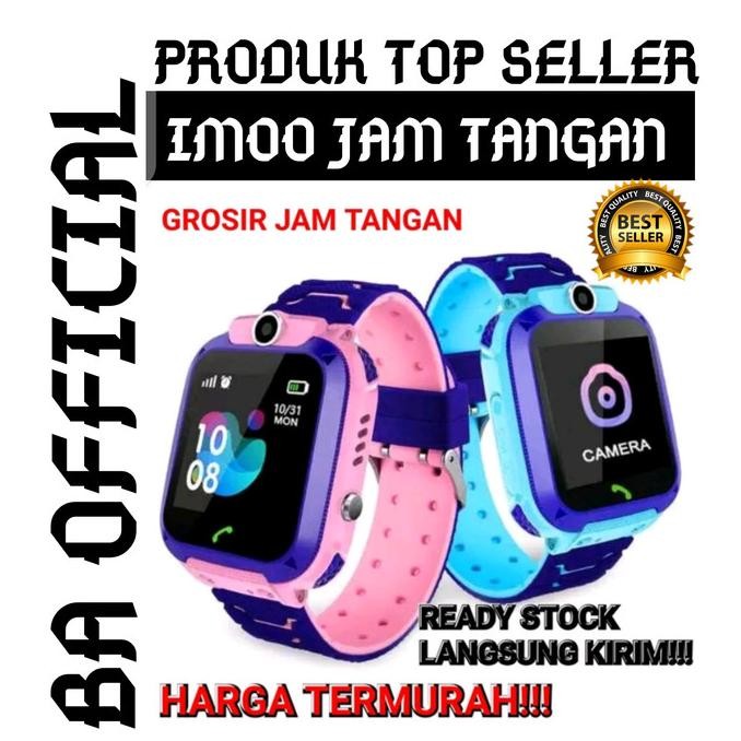 JAM TANGAN ANAK IMOO ANTI AIR SMART WATCH GPS WATERPROOF ORIGINAL