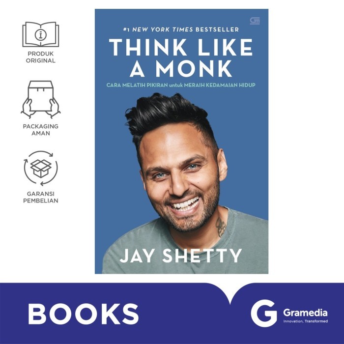 

Buku Think Like A Monk (Jay Shetty)