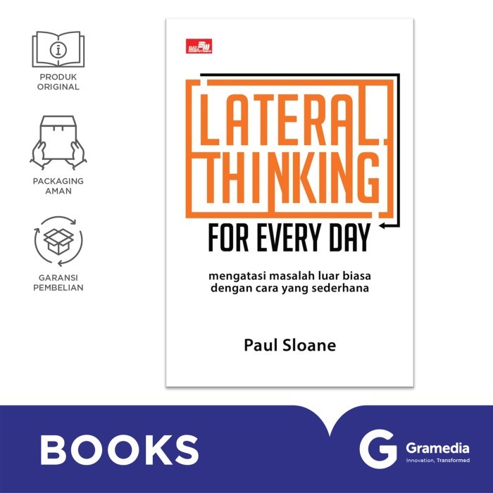 

Buku Lateral Thinking for Every Day (Paul Sloane)
