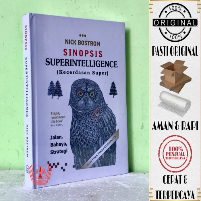 

Buku Sinopsis Superintelligence (Kecerdasan Super) - Jalan, Bahaya, Strategi - Nick Bostrom