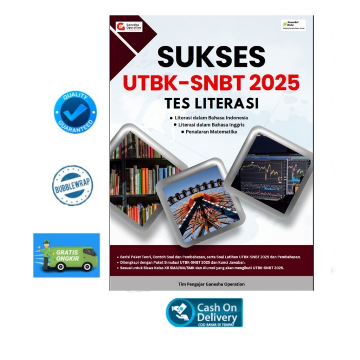 

BUKU SUKSES UTBK SNBT 2025 TES LITERASI - (oRIGINAL GO)