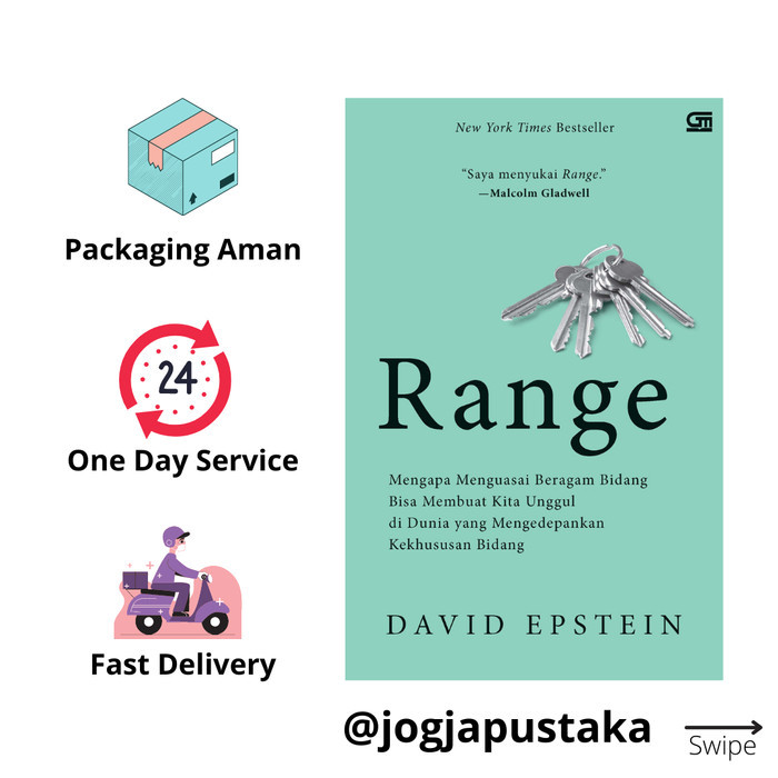 

Best Seller! - Buku Range - David Epstein